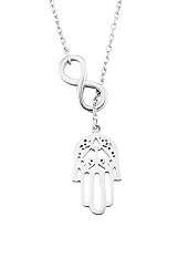 lovely mini evil eye charm necklace for babies and children